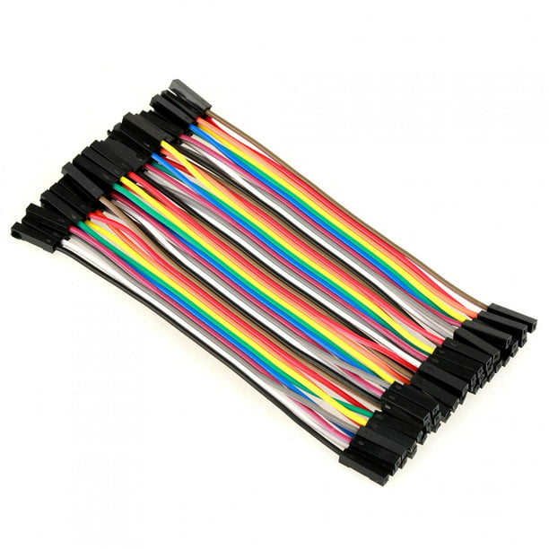 Circuit Repair for Fast Circuit Test Construction Breadboards 5pcs Pin Connecting Jumper Wire Ribbon Jumper Wire Cable 